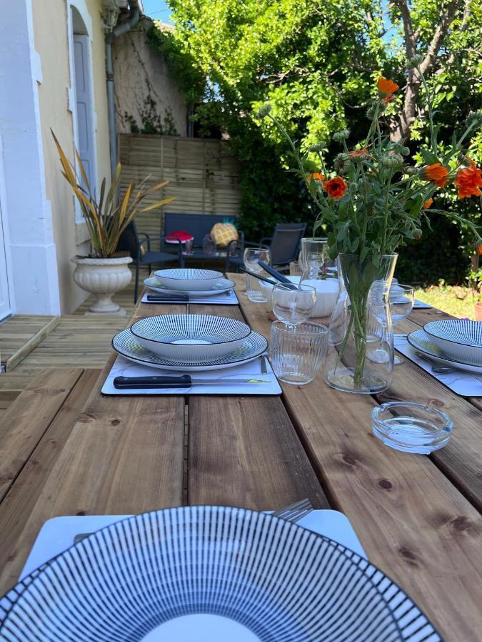 Charmante Maison Climatisee Avec Piscine Au Calme A Carcassonne Eksteriør bilde