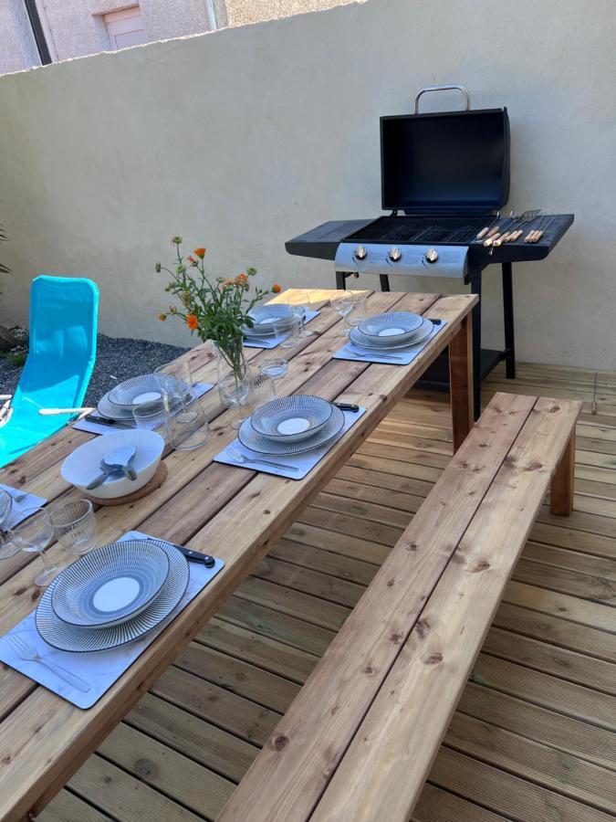 Charmante Maison Climatisee Avec Piscine Au Calme A Carcassonne Eksteriør bilde